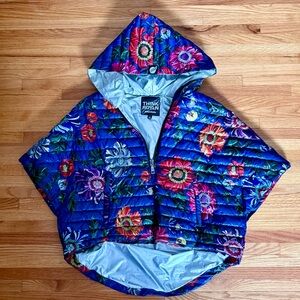 Think Royln Puffy Flower Cape